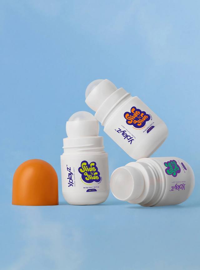 Slide & Glide - Aluminium-Free Roll On Deo for Tweens & Teens