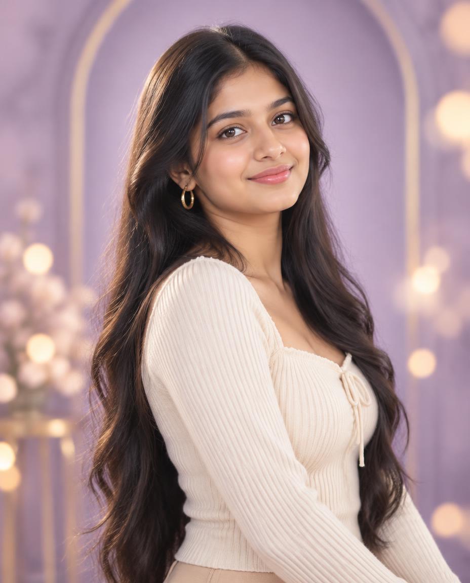Smiling Indian teenz portrait